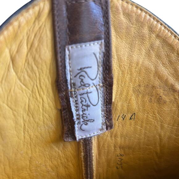 Rod Patrick crocodile Brown and Black Western Boots - Picture 8 of 10